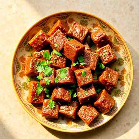 Muqmad - Somali Meat Cubes Recipe